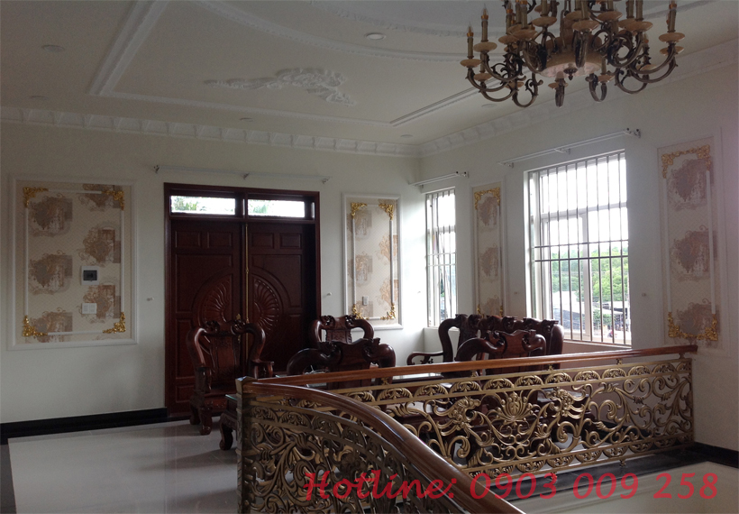 Thi Công Phào Chỉ Nhựa Biệt Thự Phú Giáo Bình Dương